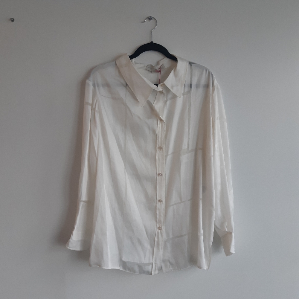 Stella McCartney Oversized White Blouse - NWT